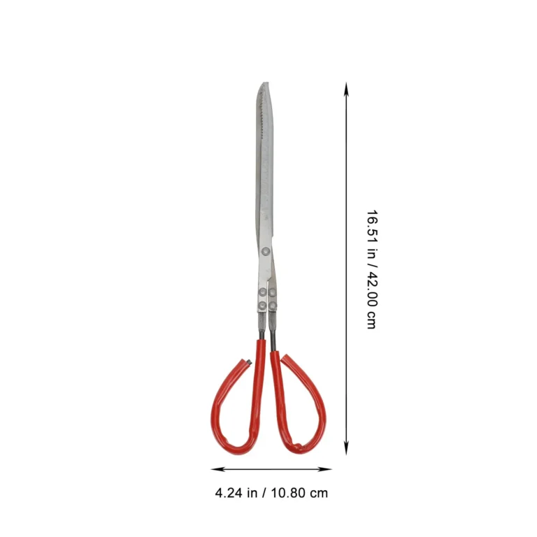2Pcs Multi Function Scissor Tong Clamp Picker Kitchen Dining Utensils Serrated Crab Lobster Plastic Iron Anti Slip Tool Loach - Image 6
