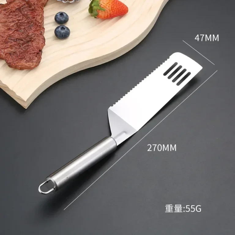 Stainless Steel Steak Fry Fish Spatula Non-stick Multi-Purpose Pancake Barbecue Shovel Cake Pizza Bread Knife Kitchen Utensils - Image 5