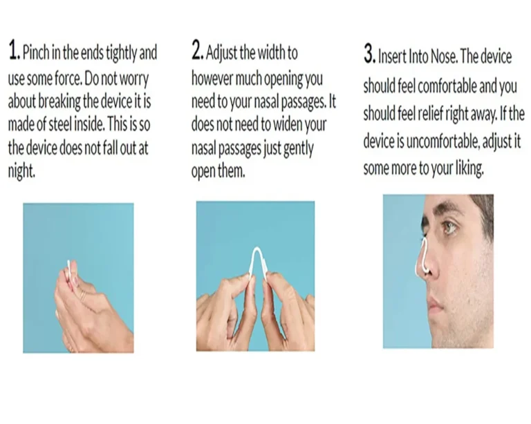 Nasal Dilator For Relieve Snore Silicone Anti Snoring Nose Clip Improve Nose Vent Ease Breathing For Better Sleep Snore Solution - Image 4