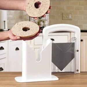 Bagel Guillotine Slicer Toast Bread Slicer Kitchen Bagel Guillotine Slicer Baking Tools Bread Cutter Cuisine Kitchen Gadgets