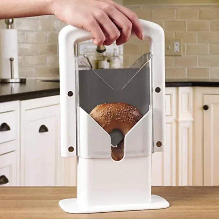 Bagel Guillotine Slicer Toast Bread Slicer Kitchen Bagel Guillotine Slicer Baking Tools Bread Cutter Cuisine Kitchen Gadgets - Image 2