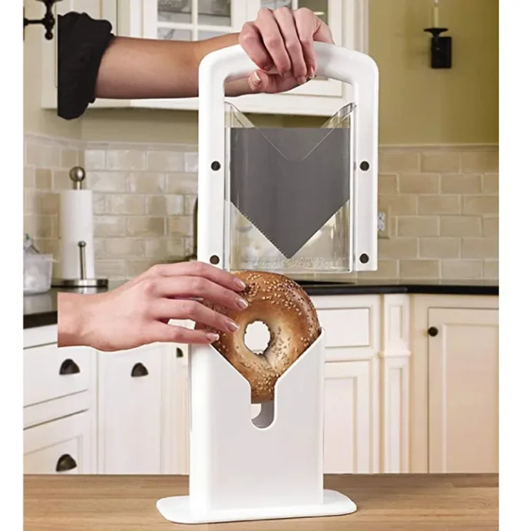 Bagel Guillotine Slicer Toast Bread Slicer Kitchen Bagel Guillotine Slicer Baking Tools Bread Cutter Cuisine Kitchen Gadgets - Image 3