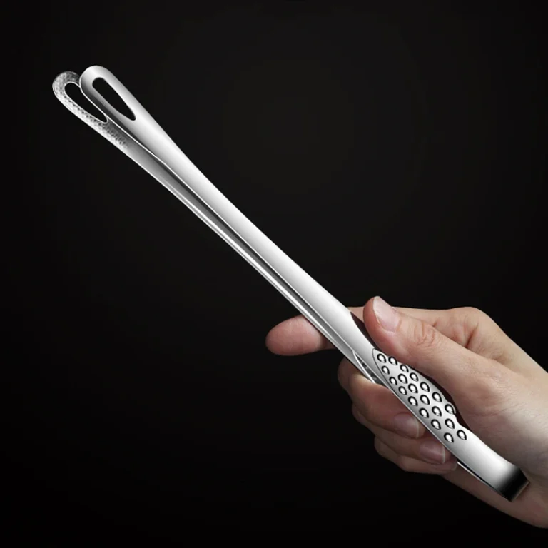 2Pcs Kitchen Tongs Barbecue Grill Tongs Stainless Steel Cooking Tweezers Chef Food Meat Tongs Clip BBQ Tools Kitchen Accessories - Image 3