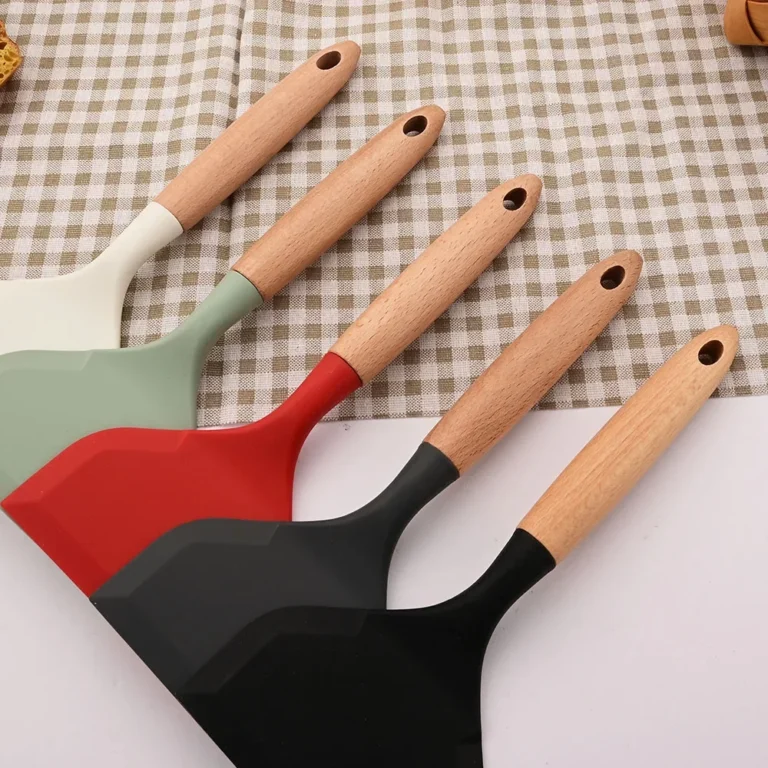 Silicone Spatula Tool Non-stick Shovel Kitchen Utensils Tamagoyaki Turner Omelets Pan Non Stick Turners Food Home Cooking - Image 6