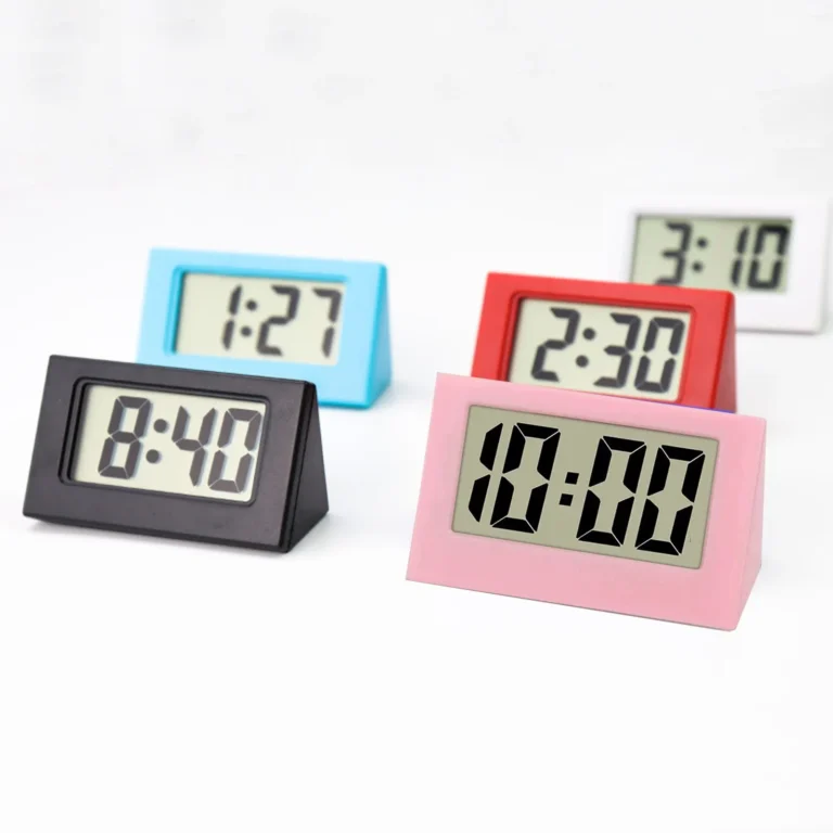 Simple Desktop Clock Mini Digital Small Pocket Portable Silent Small Alarm Clock Car Multi-Function Home Office Study Clock - Image 3