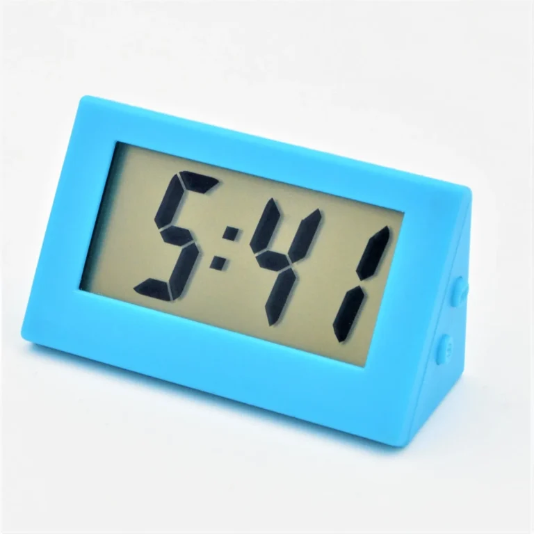 Simple Desktop Clock Mini Digital Small Pocket Portable Silent Small Alarm Clock Car Multi-Function Home Office Study Clock - Image 5