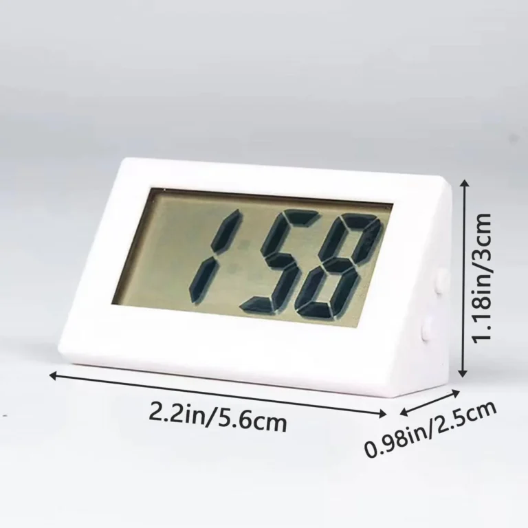 Simple Desktop Clock Mini Digital Small Pocket Portable Silent Small Alarm Clock Car Multi-Function Home Office Study Clock - Image 6