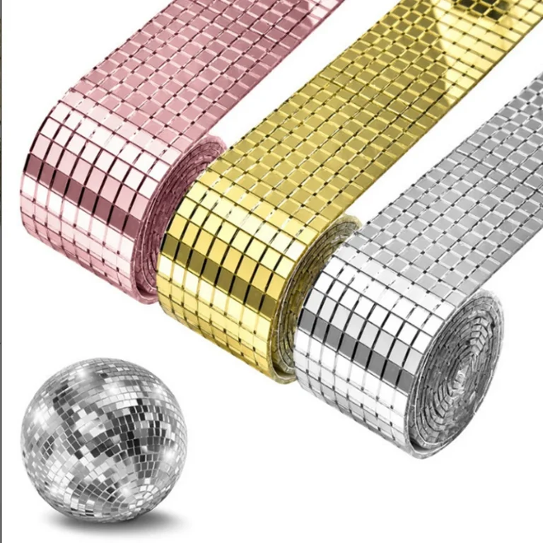 4*60cm Disco Ball DIY Acrylic Mirror Stickers Wall Stickers Self-adhesive Home Decoration Wall Decoration - Image 3