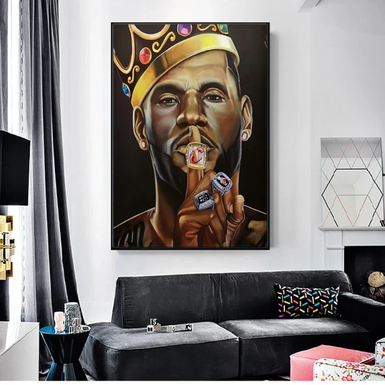 Modern Canvas Painting Dunk Mural Basketball Celebrities Wall Art Home Decor Boys Room Decorative posters Picture Prints - Image 4
