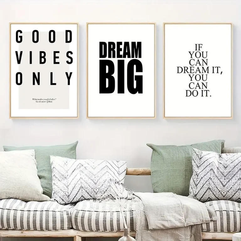 Modern Inspirational Quotes Canvas Poster Minimalist Wall Decorative Picture for Bedroom Office Prints Home Decor Art Painting - Image 2