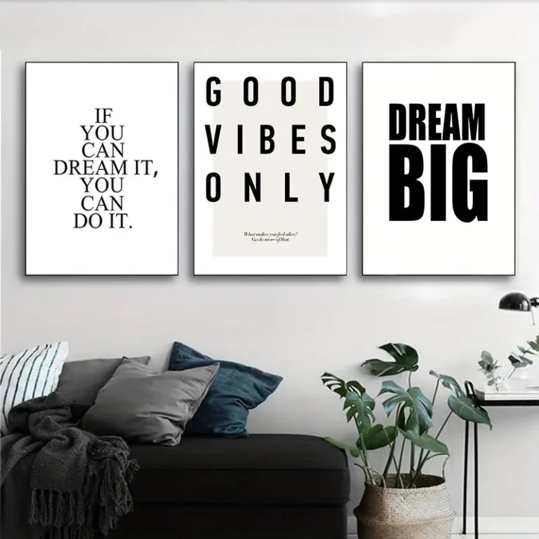 Modern Inspirational Quotes Canvas Poster Minimalist Wall Decorative Picture for Bedroom Office Prints Home Decor Art Painting - Image 3