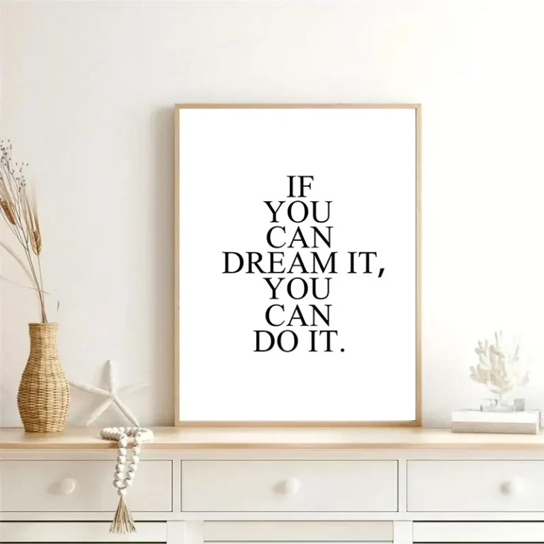 Modern Inspirational Quotes Canvas Poster Minimalist Wall Decorative Picture for Bedroom Office Prints Home Decor Art Painting - Image 4