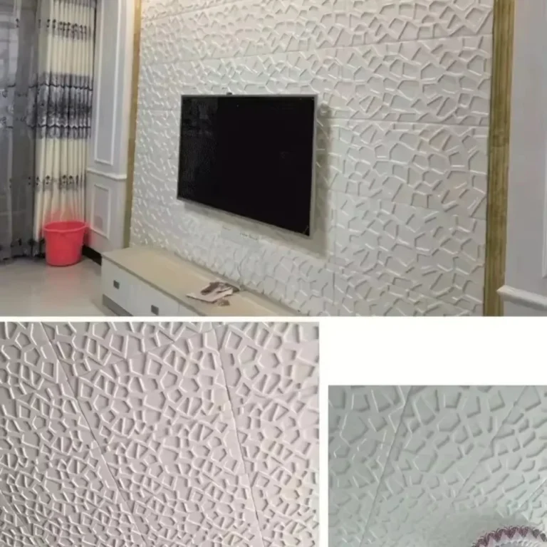 35*35cm 3D Foam Ceiling Background Wallpaper Peel and Stick Waterproof Wall Stickers Anti-collision Bed Room Decor - Image 3