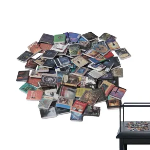 200pcs Mini Books Doll House Accessories Miniatures Book Decoration Dolls House Miniature Accessory For Living Room Study Room