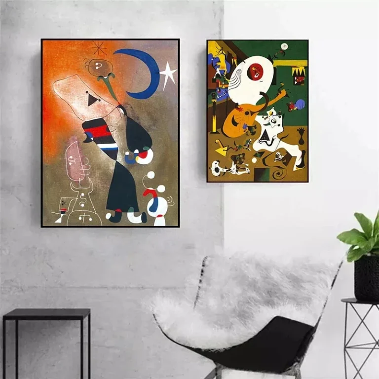 Modern Joan Miro Surrealism Art Posters and Prints Canvas Painting Wall Pictures Abstract Decorative Home Room Decor Cuadros - Image 4