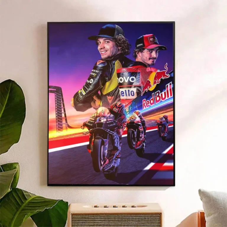 Modern Racing Sports MotoGP DIY Sticky Poster Fancy Wall Sticker for Living Room Decoration Wall Decor - Image 4
