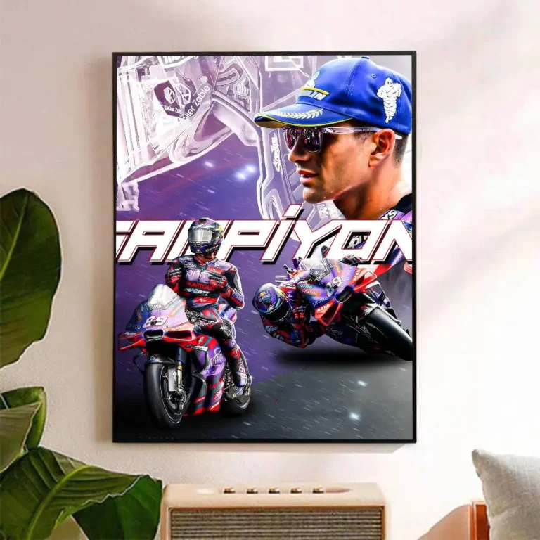 Modern Racing Sports MotoGP DIY Sticky Poster Fancy Wall Sticker for Living Room Decoration Wall Decor - Image 5