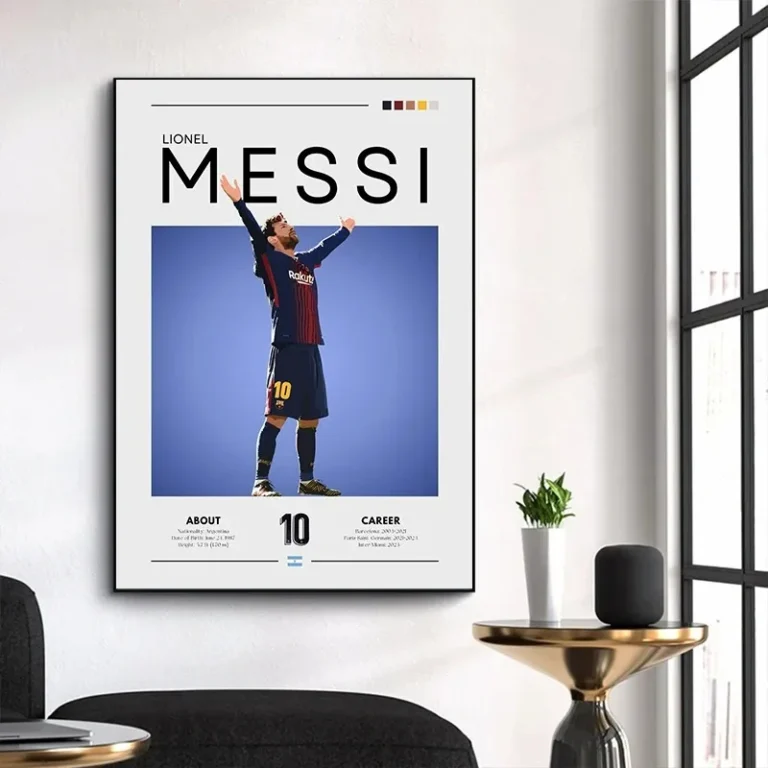 Famous Football Sports Celebrity Posters and Prints Canvas Printing Modern Wall Art Picture for Living Room Home Decor Gifts - Image 2