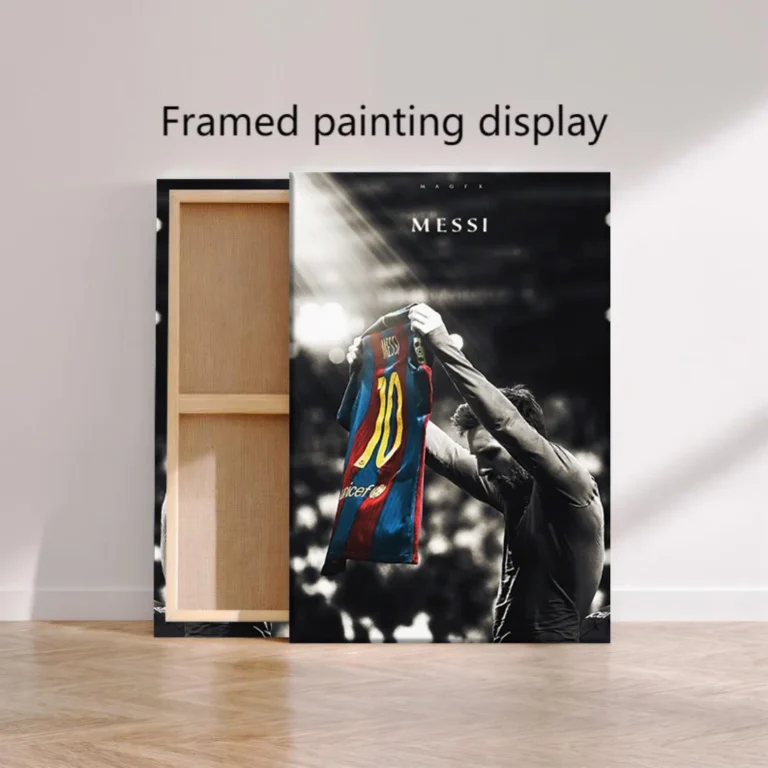 Classic Vintage Wall Art Football Star Lionel Messi HD Canvas Printed Poster Home Living Room Club Decoration Collection Gift - Image 6