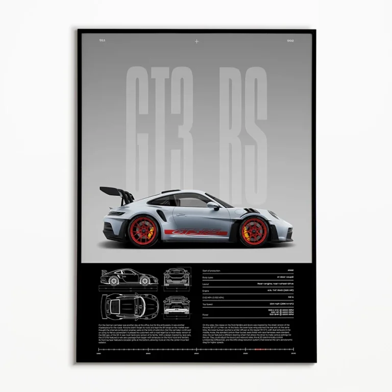 Black & White Famous Cars Posters Classic Car Photography Print Man Cave Canvas Painting Wall Art Pictures for Home Decoration - Image 5