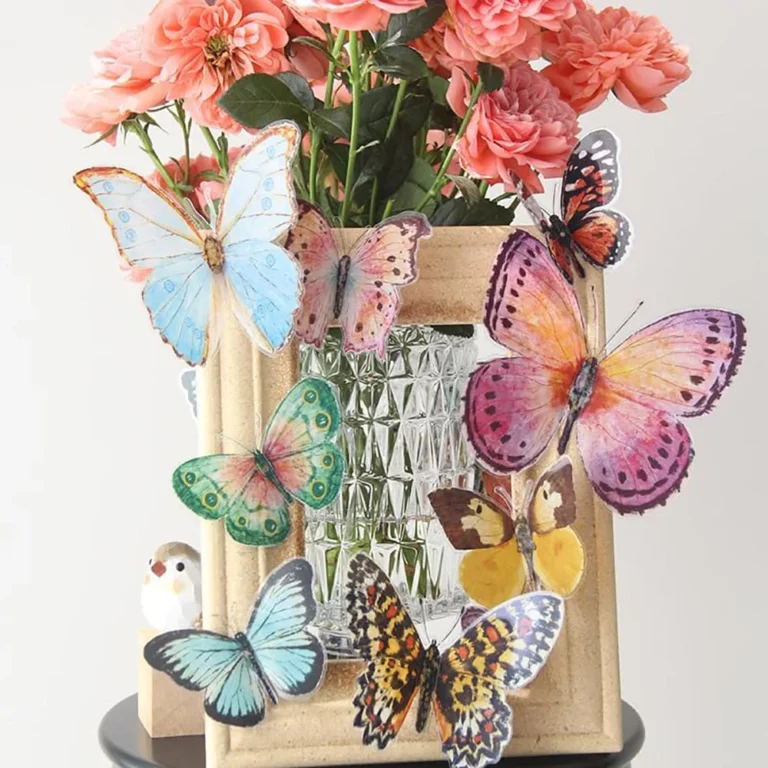 24/36Pcs Watercolor Butterfly 3D Wall Stickers Butterflies Room Home Decoration Self-adhesive Mural For Wedding DIY Decor Decals - Image 6