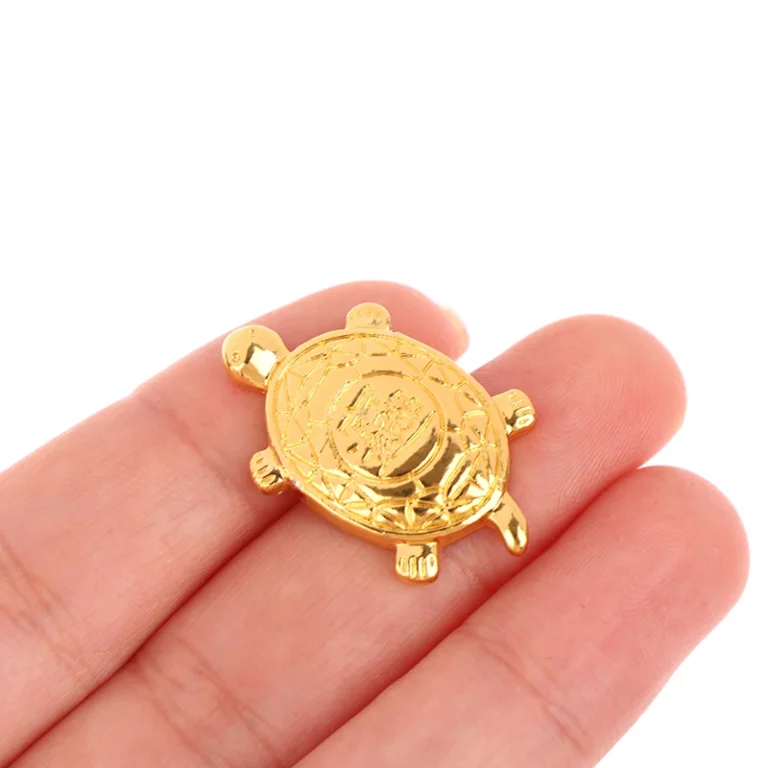 Feng Shui Money Turtle Temple Lucky Wealth Mini Golden Tortoise Guarding Praying Home Decor Lucky Gift Miserly Turtle - Image 6
