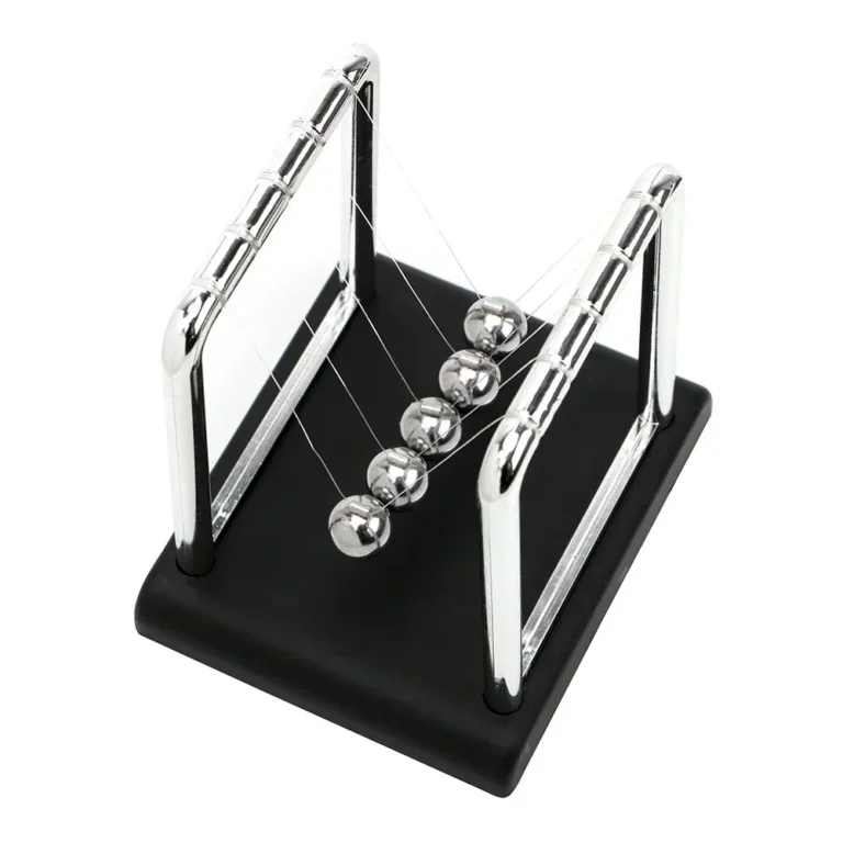 1pc New Metal Pendulum Ball Desk Table Decor Physics Science Pendulum Newton Ball Steel Balance Ball Newton's Cradle - Image 6