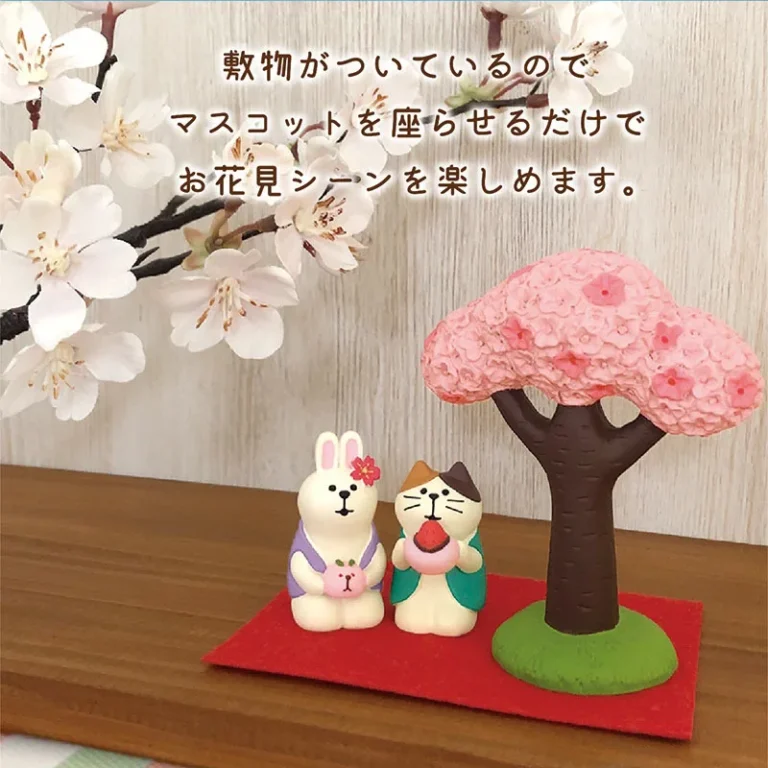 1pc Zakka Japan Cherry Blossom Festival Japan Decoration Figurines Resin Craft Home Decor Desk Accessories Scene Decoration Gift - Image 3
