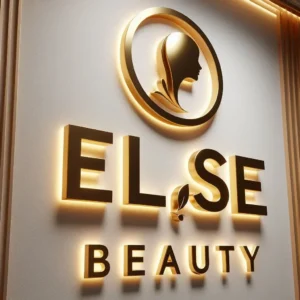 Custom Beauty Salon Indoor 3D logo Sign With Brand Name LED Metal Letter Backlit Sign for Business Wall logo Sign