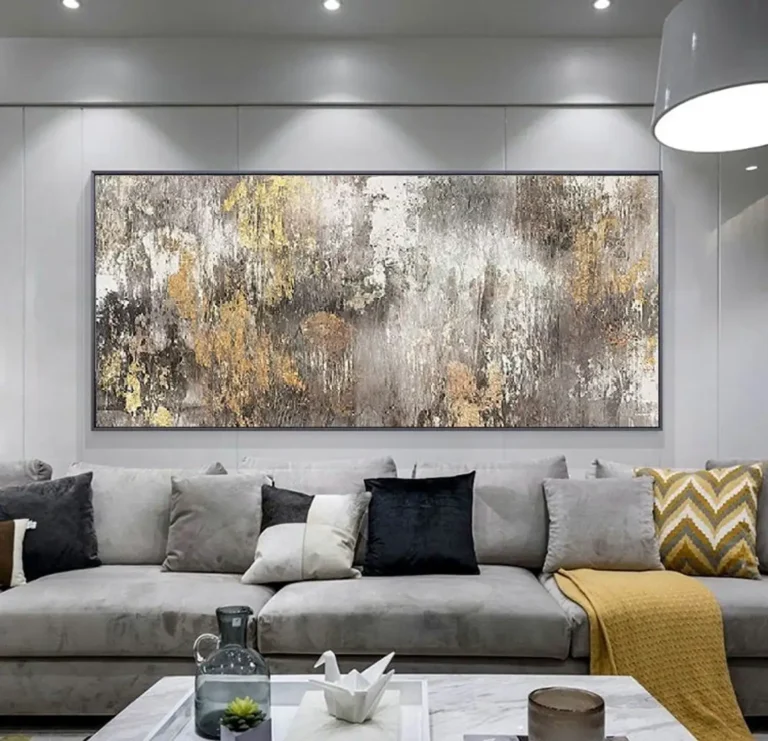 Abstract Oil Painting Handmade On Canvas Modern Oil Painting Hand Painted Large Wall Art For Home Decor Living Room Office Gift - Image 5