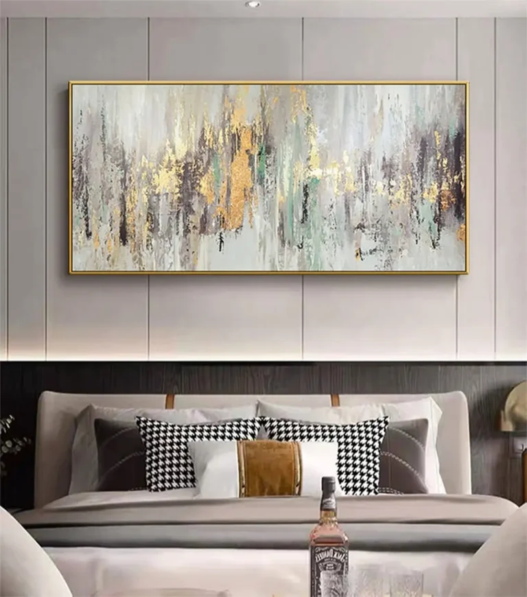 Abstract Oil Painting Handmade On Canvas Modern Oil Painting Hand Painted Large Wall Art For Home Decor Living Room Office Gift - Image 6