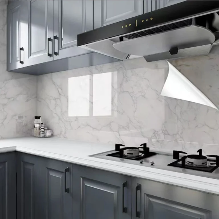 55cm Marble Self Adhesive Wallpaper Vinyl Contact paper PVC Waterproof Wall Stickers For Livingroom Kitchen Home Decor Film  ﻿ - Image 6