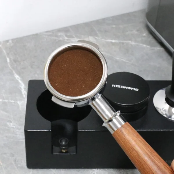 58mm Coffee Bottomless Portafilter For Nuova Simonelli Espresso Machine With 2-Cups Filter Basket Home Cafe Barista Accessories 6