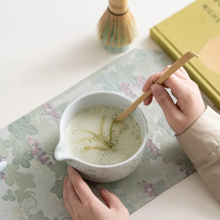 5 PCS Matcha Set  Speckled Matcha Whisk Set Matcha Tea Kit Song Dynasty Tea Ceremony Accessories for Latte Matcha Lovers - Image 2
