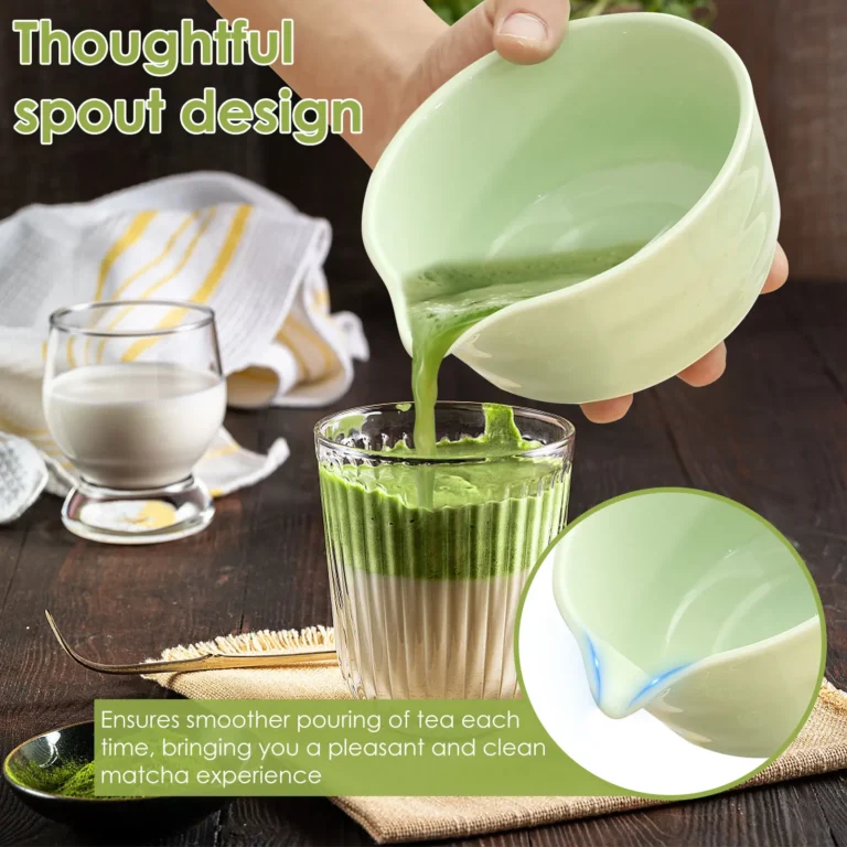 5Pcs Japanese Matcha Tea Set Safe Bamboo Whisk Teaspoon Tea Sets Matcha Bowl Matcha Whisk Holder for Tea Lovers Tea-Making Tools - Image 3