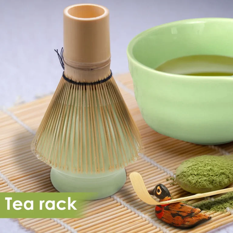 5Pcs Japanese Matcha Tea Set Safe Bamboo Whisk Teaspoon Tea Sets Matcha Bowl Matcha Whisk Holder for Tea Lovers Tea-Making Tools - Image 4