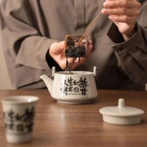 Ceramic Creative Beam Teapot, One Pot, Two Cups Teapot, Tea Cup, Home Tea Making, Kung Fu Tea Set, Gift Set, Gift Box Set