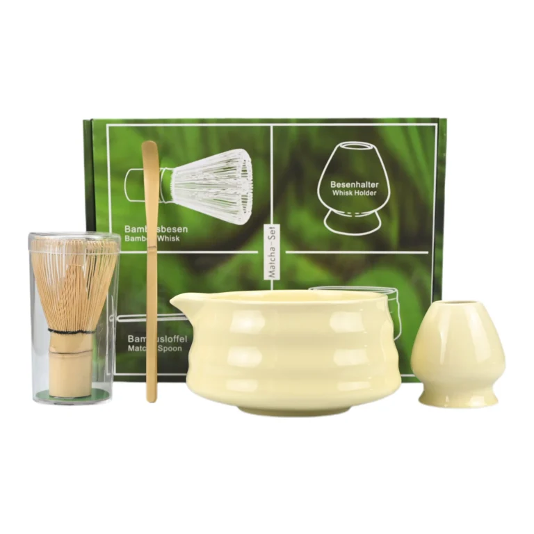 4pcs/set Japanese Style Matcha Tea Set With Tool Rack, Including Bowl, Whisk, Spoon, Great Gift For Ceremony, Traditional Japane - Image 4