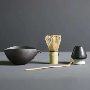 Handmade Home Easy Clean Matcha Tea Set Tool Stand Kit Bowl Whisk Scoop Gift Ceremony Traditional Japanese Accessories