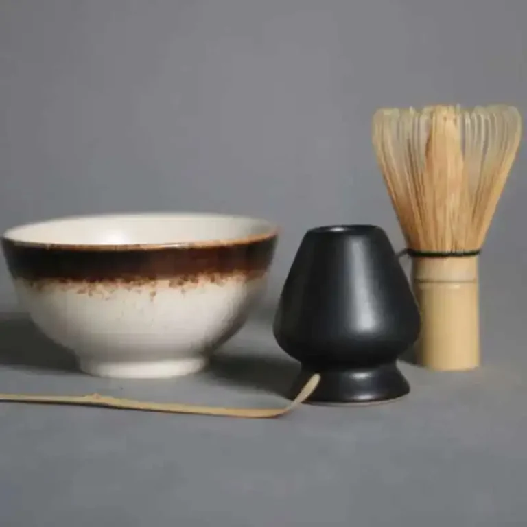 Handmade Home Easy Clean Matcha Tea Set Tool Stand Kit Bowl Whisk Scoop Gift Ceremony Traditional Japanese Accessories - Image 4