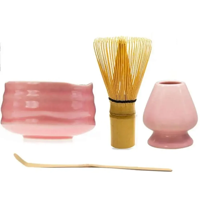 Handmade Home Easy Clean Matcha Tea Set Tool Stand Kit Bowl Whisk Scoop Gift Ceremony Traditional Japanese Accessories - Image 5