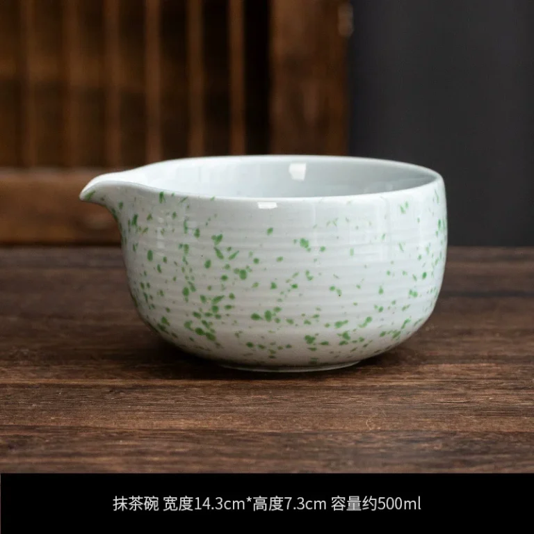 1-4PCS High Quality Ceramic Matcha Bowl Japanese Matcha Large Capacity Matcha Holder Matcha Brewing Cup Gifts - Image 5