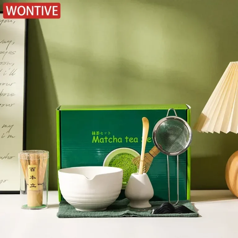 1-7pcs Japanese Matcha Making Set Bamboo Matcha Brush Exquisite Matcha Bowl Gift Box with Whisk Sumptuous Tea Tools Great Gifts - Image 2