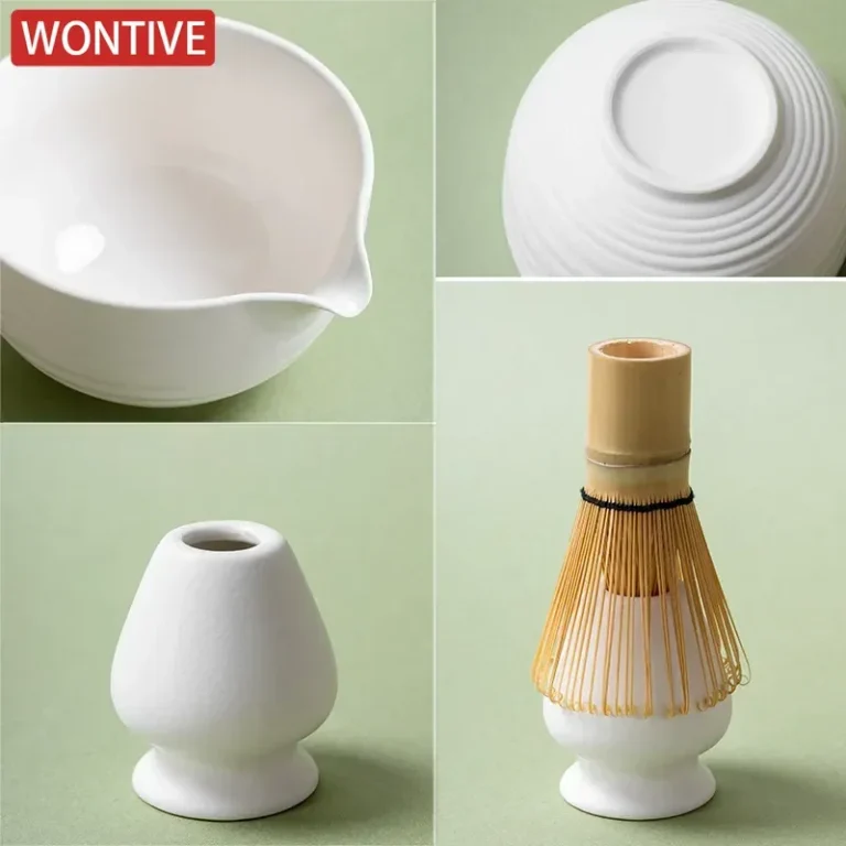 1-7pcs Japanese Matcha Making Set Bamboo Matcha Brush Exquisite Matcha Bowl Gift Box with Whisk Sumptuous Tea Tools Great Gifts - Image 4