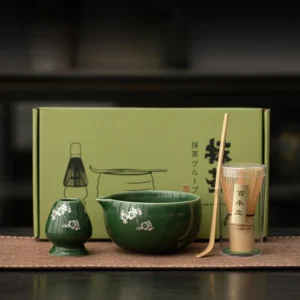 Matcha Whisk Set Easy To Clean Matcha Tea Set Versatile Matchas Whisk and Bowl Set Sturdy Teaware Kit Include Tea Bowl Kit