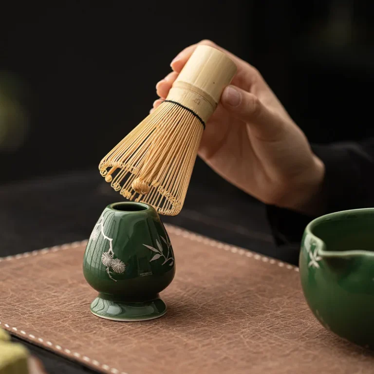 Matcha Whisk Set Easy To Clean Matcha Tea Set Versatile Matchas Whisk and Bowl Set Sturdy Teaware Kit Include Tea Bowl Kit - Image 3