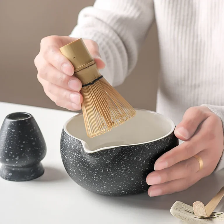 10PCS Matcha White Tea Whisk Teaware Japanese Ceremony Bamboo Chasen Tea Tool Brush Exquisite Matcha Kit for Teaset Gift Box - Image 5