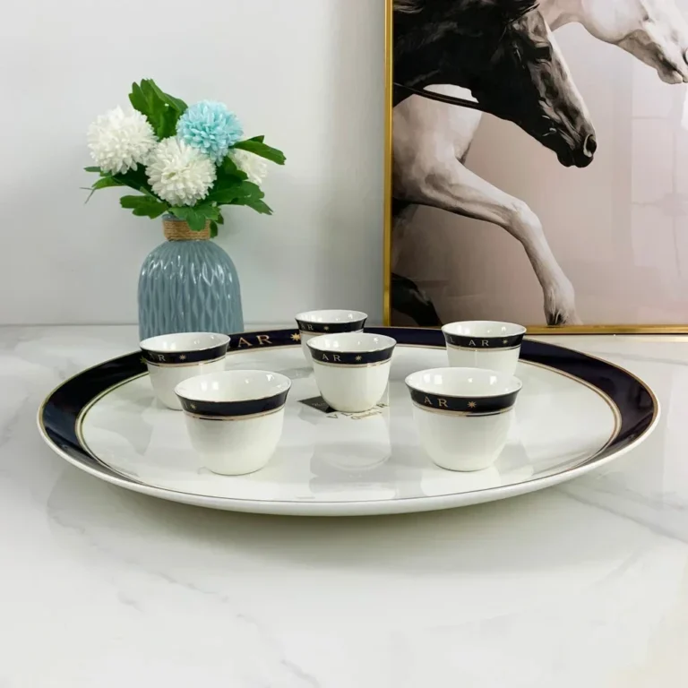 European bone China coffee cup set high-end afternoon tea ceramic cups light luxury simple home party tea set gifts. - Image 2