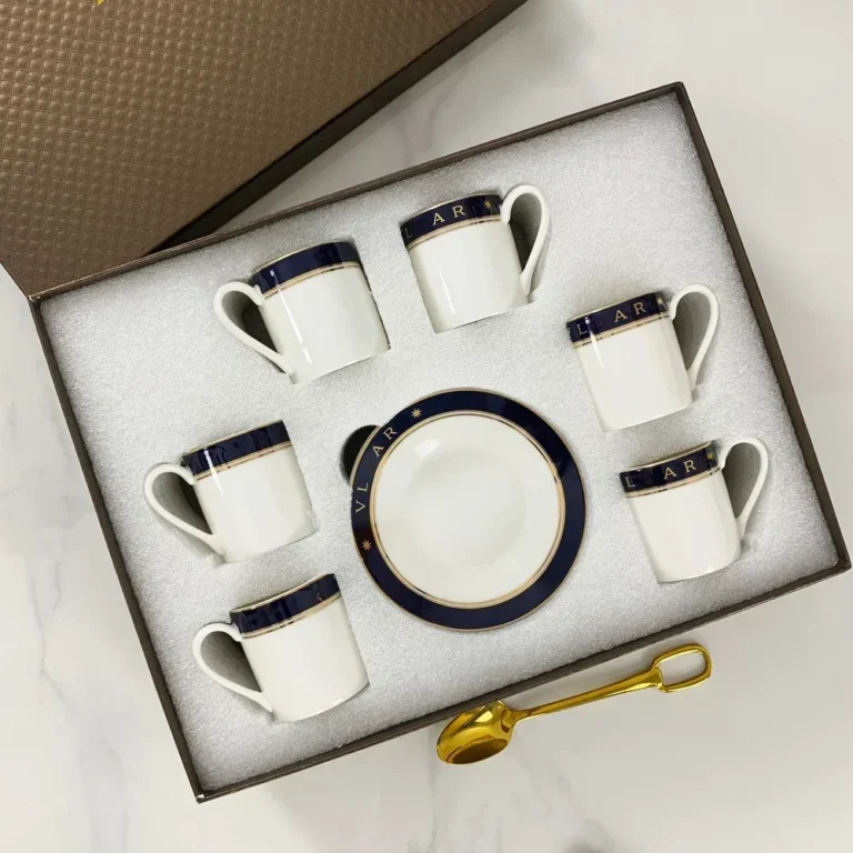 European bone China coffee cup set high-end afternoon tea ceramic cups light luxury simple home party tea set gifts. - Image 3