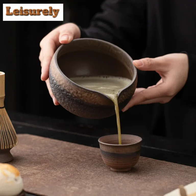 Handmade Gold-plated Iron Glazed Tea Set Complete Set Luxury Japanese Matcha Set Kit Starter Kit Utensil For Beverage Shop Gift - Image 4